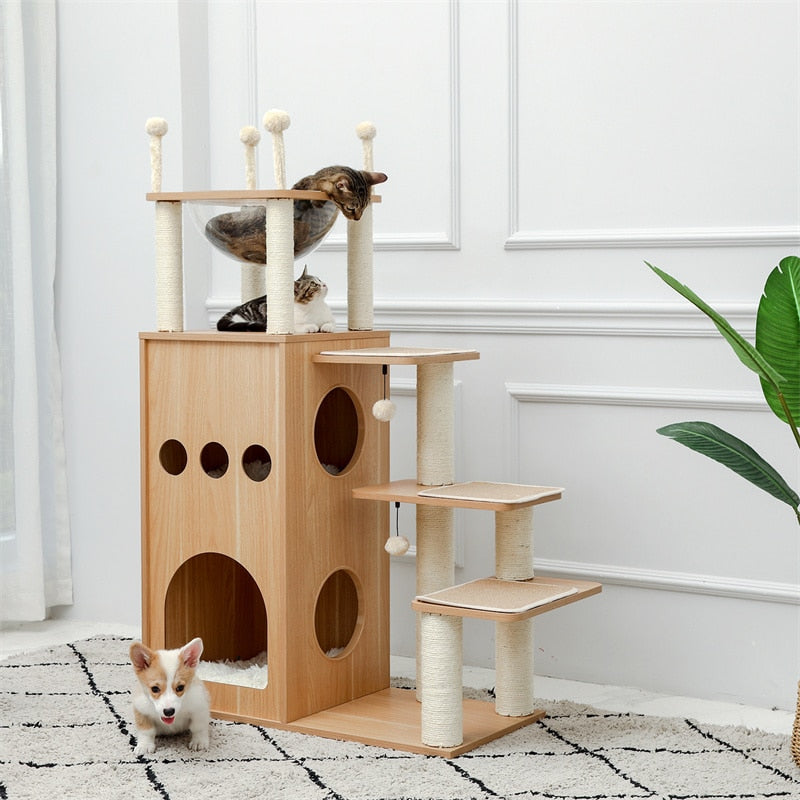 Rocket Styling Cat Tree Condo