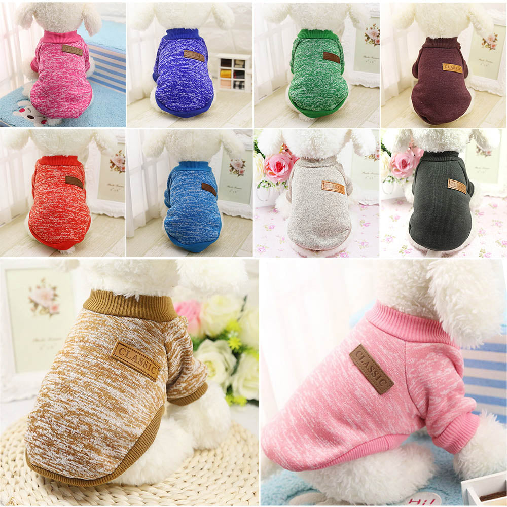 Warm Dog Clothes Puppy Pet Cat Clothes