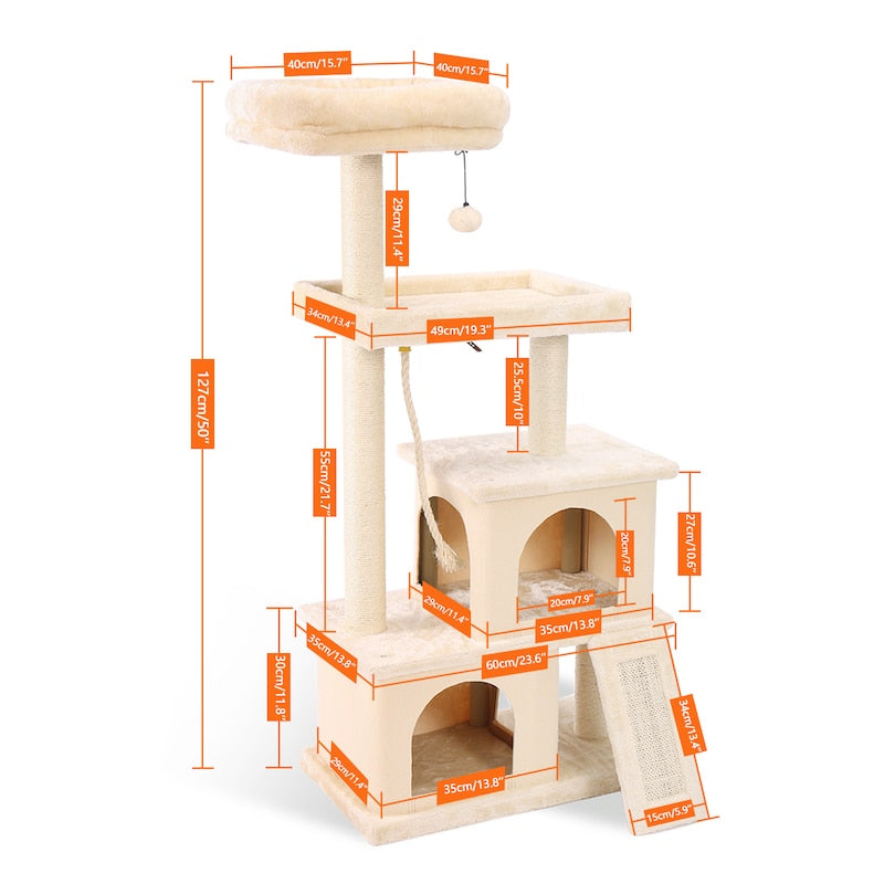 Rocket Styling Cat Tree Condo