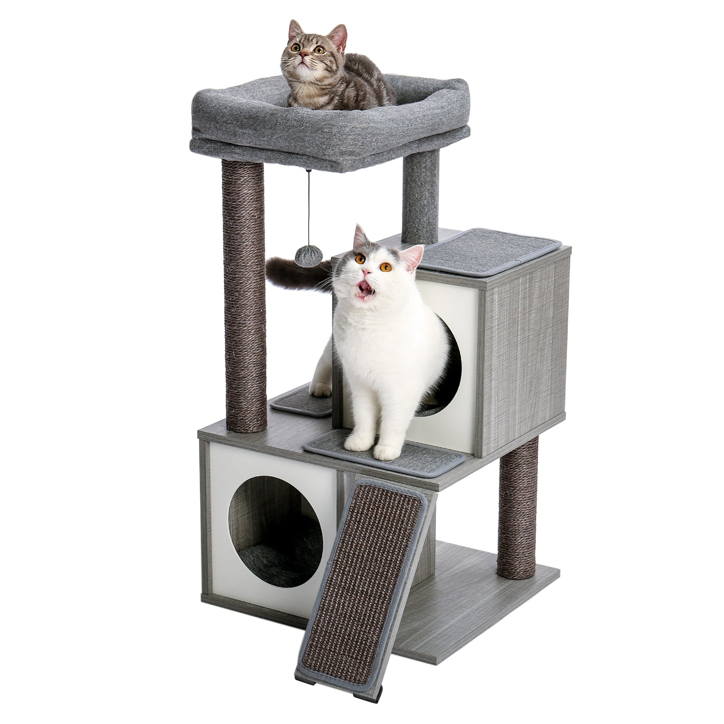 Pet Cat Tree House Tower with hammock