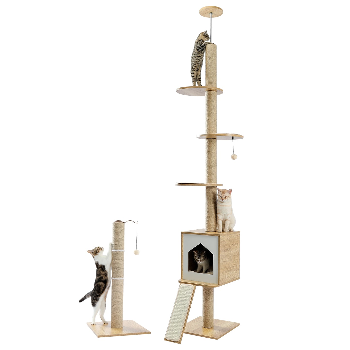 Cat Climbing Tower with a Scratcher Multi-layer