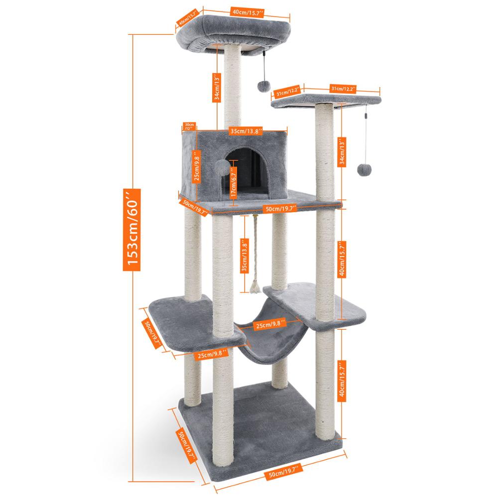 Cat Tree Furniture Tower  Scratcher