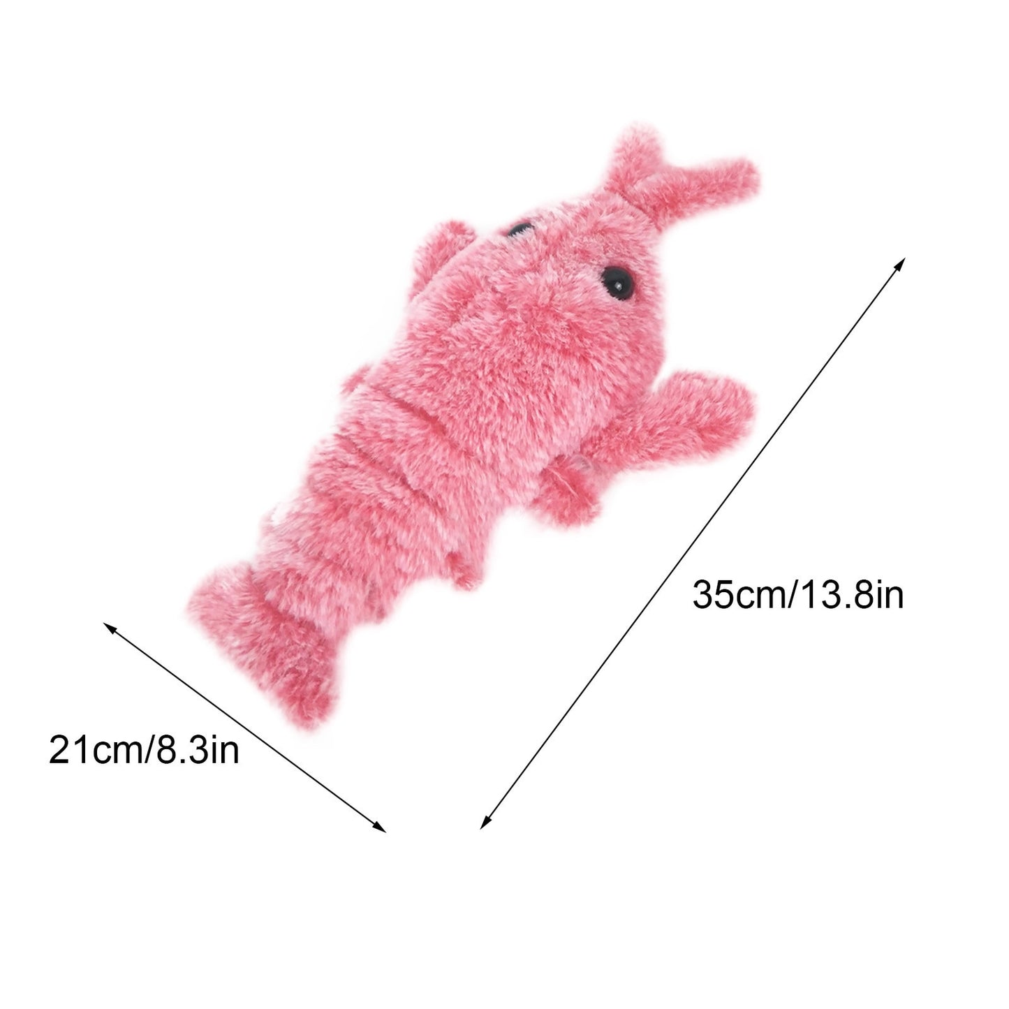 Electric Jumping Cat toy Shrimp