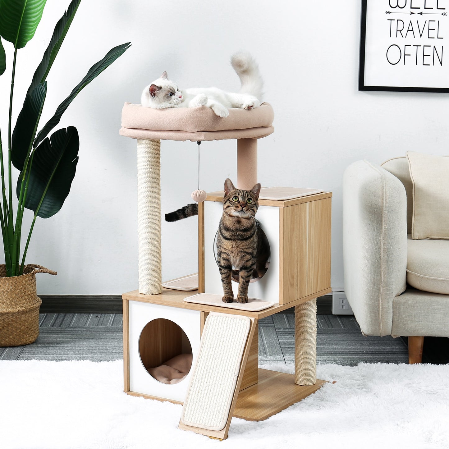 Rocket Styling Cat Tree Condo