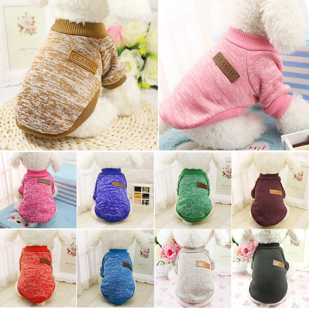 Warm Dog Clothes Puppy Pet Cat Clothes