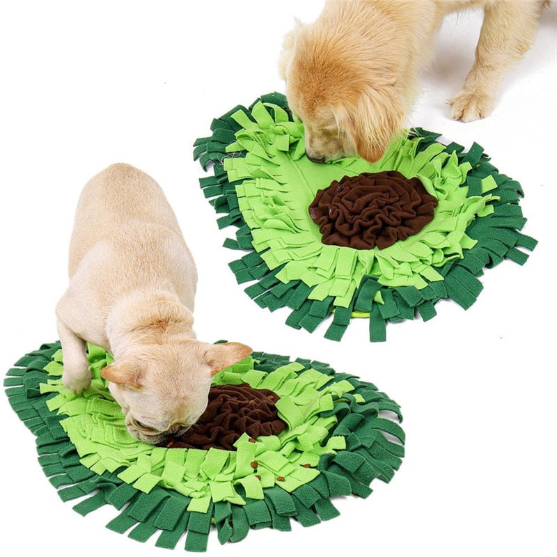 Dog Sniffing Mat  Snack Feeding Mat