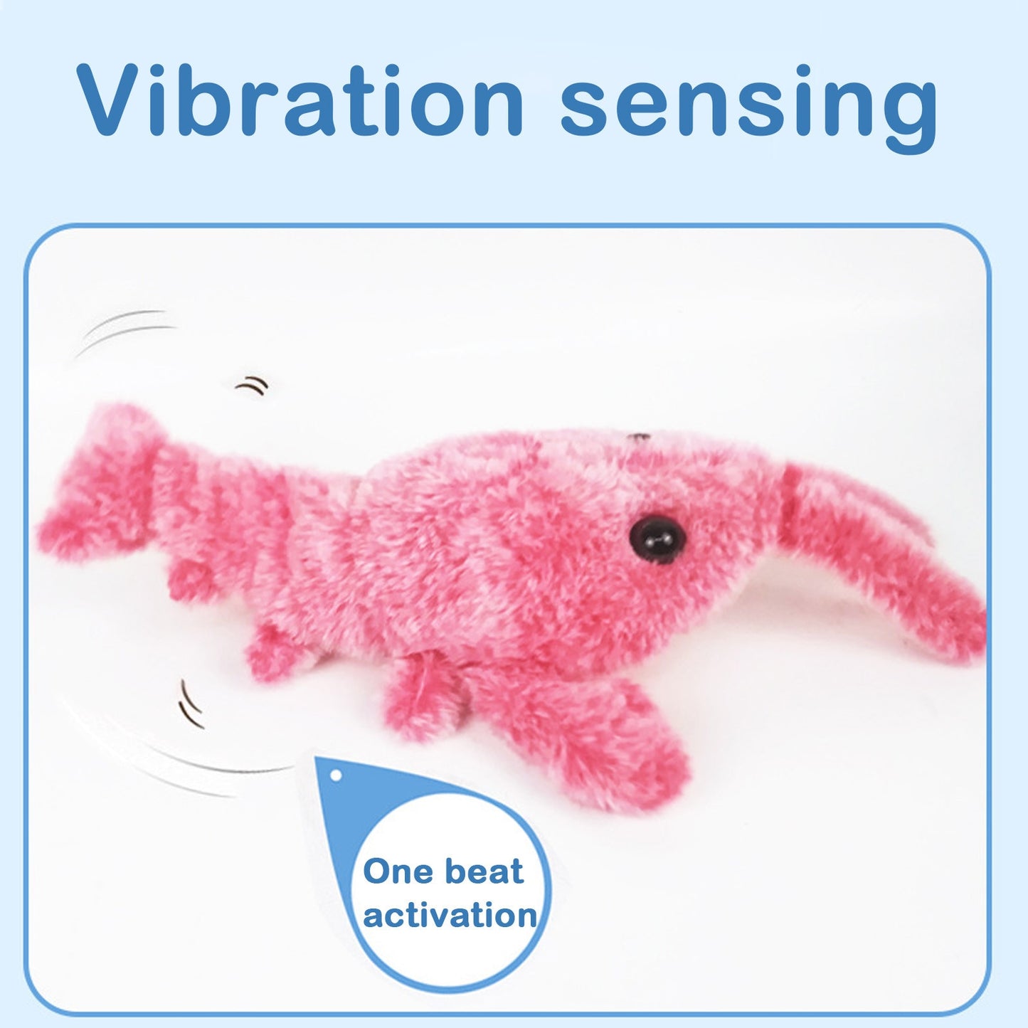 Electric Jumping Cat toy Shrimp