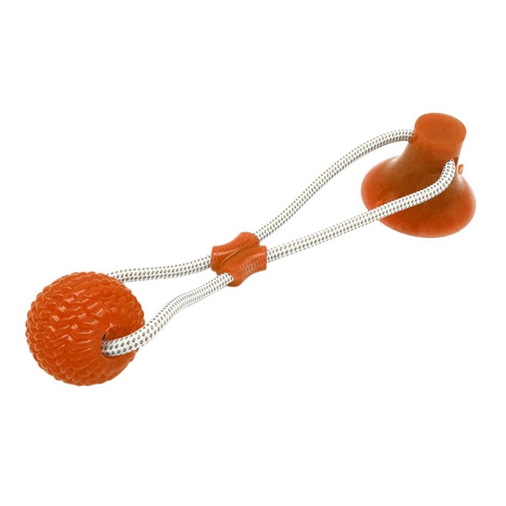 Pets Dog Toys Suction Cup Rubber Dog Chew