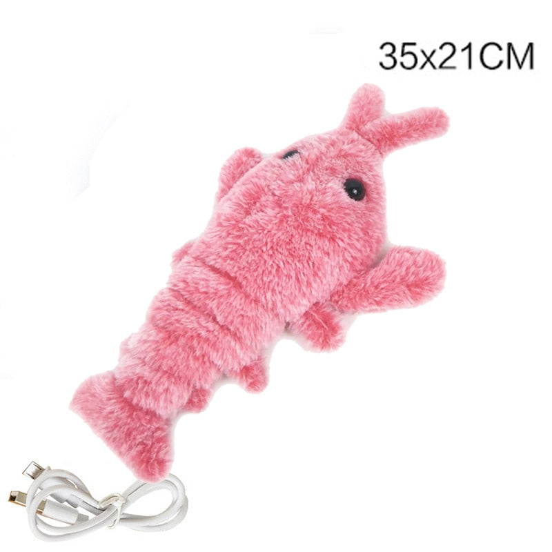 Electric Jumping Cat toy Shrimp