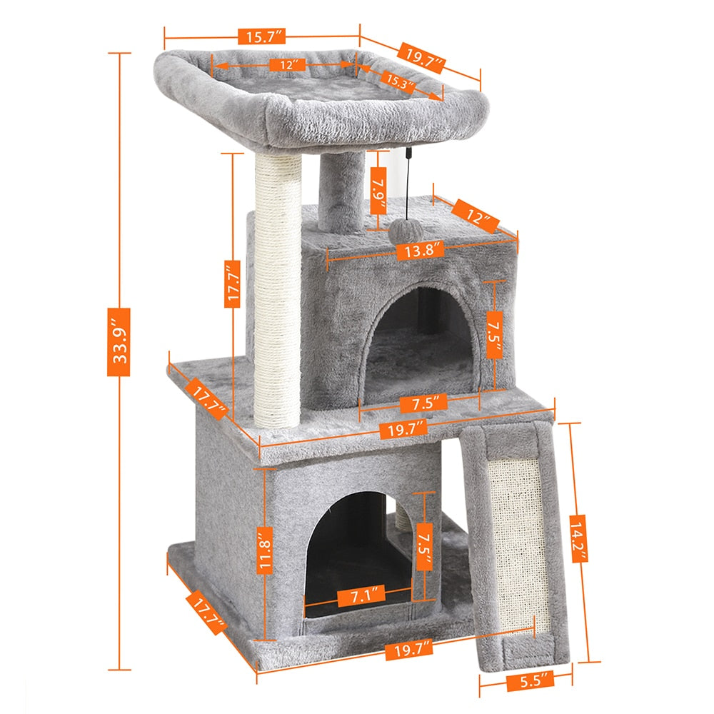 Cat Tree House Condo Multi-Level