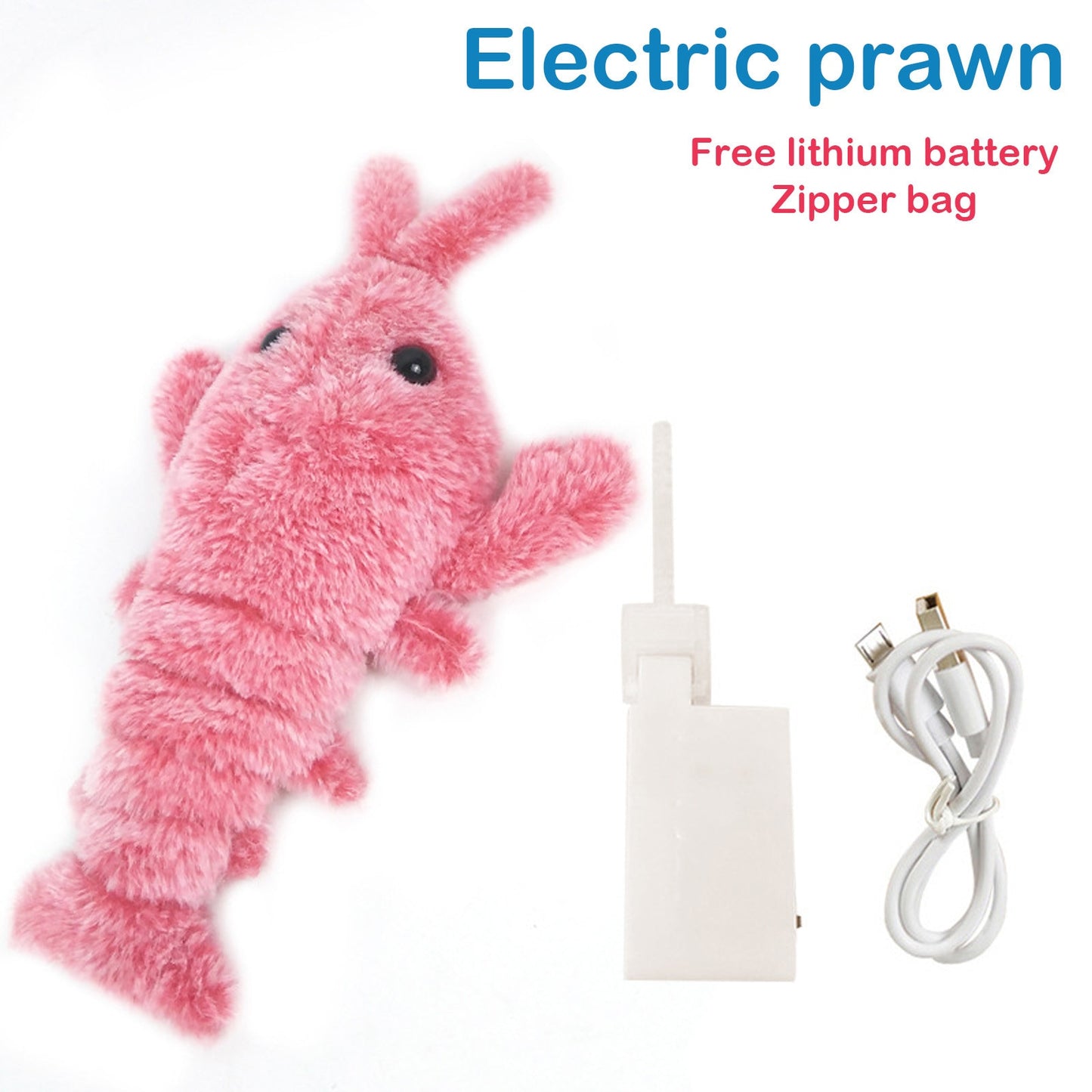 Electric Jumping Cat toy Shrimp