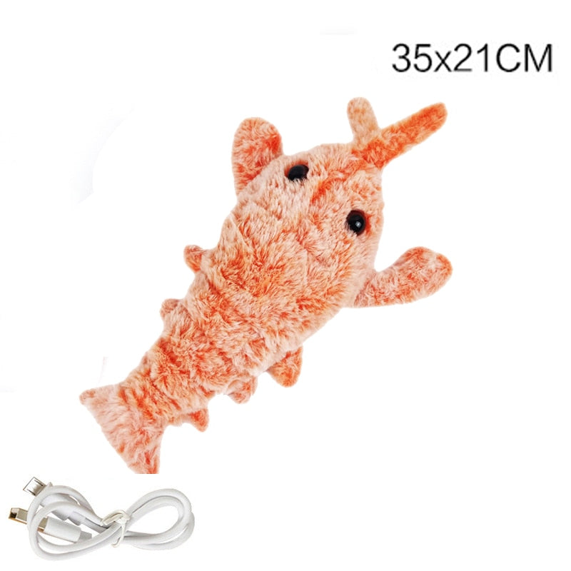 Electric Jumping Cat toy Shrimp