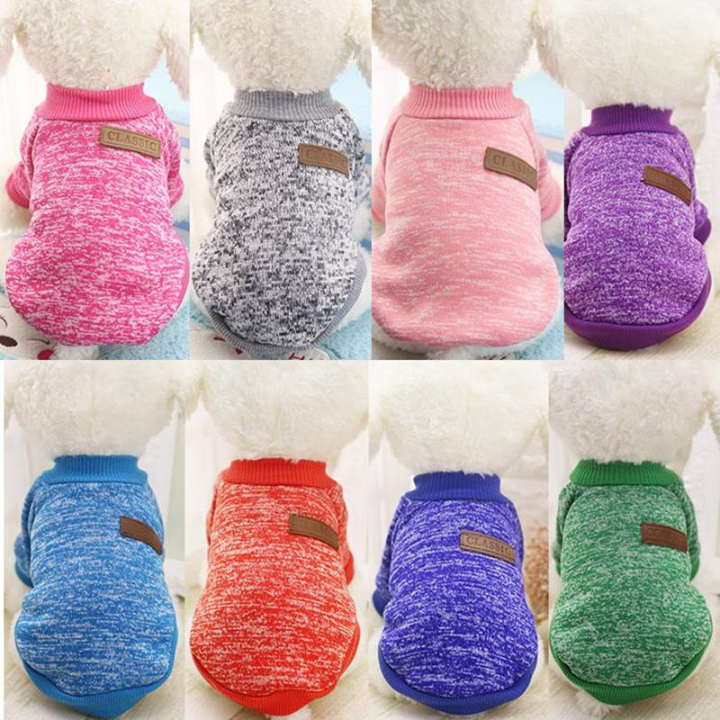 Warm Dog Clothes Puppy Pet Cat Clothes