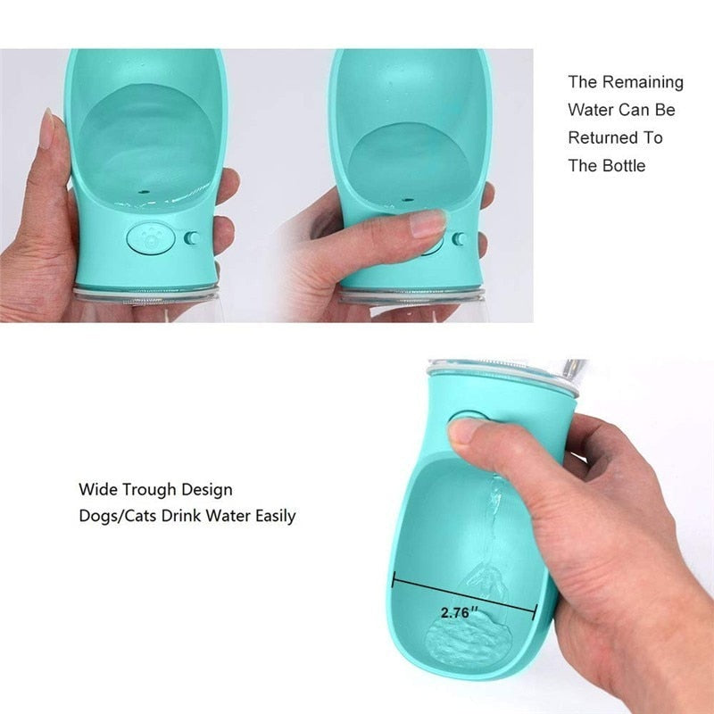 350/550ML Portable Pet Dog Water Bottle