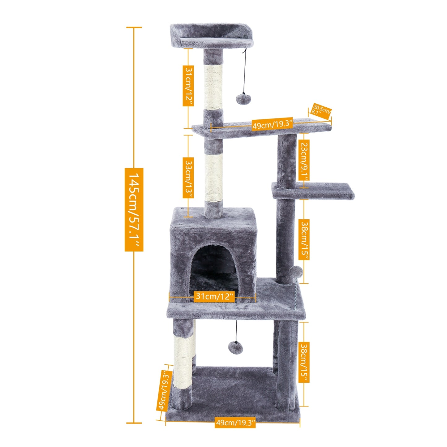 Cat Tree House Condo Multi-Level