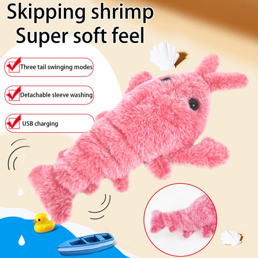 Electric Jumping Cat toy Shrimp