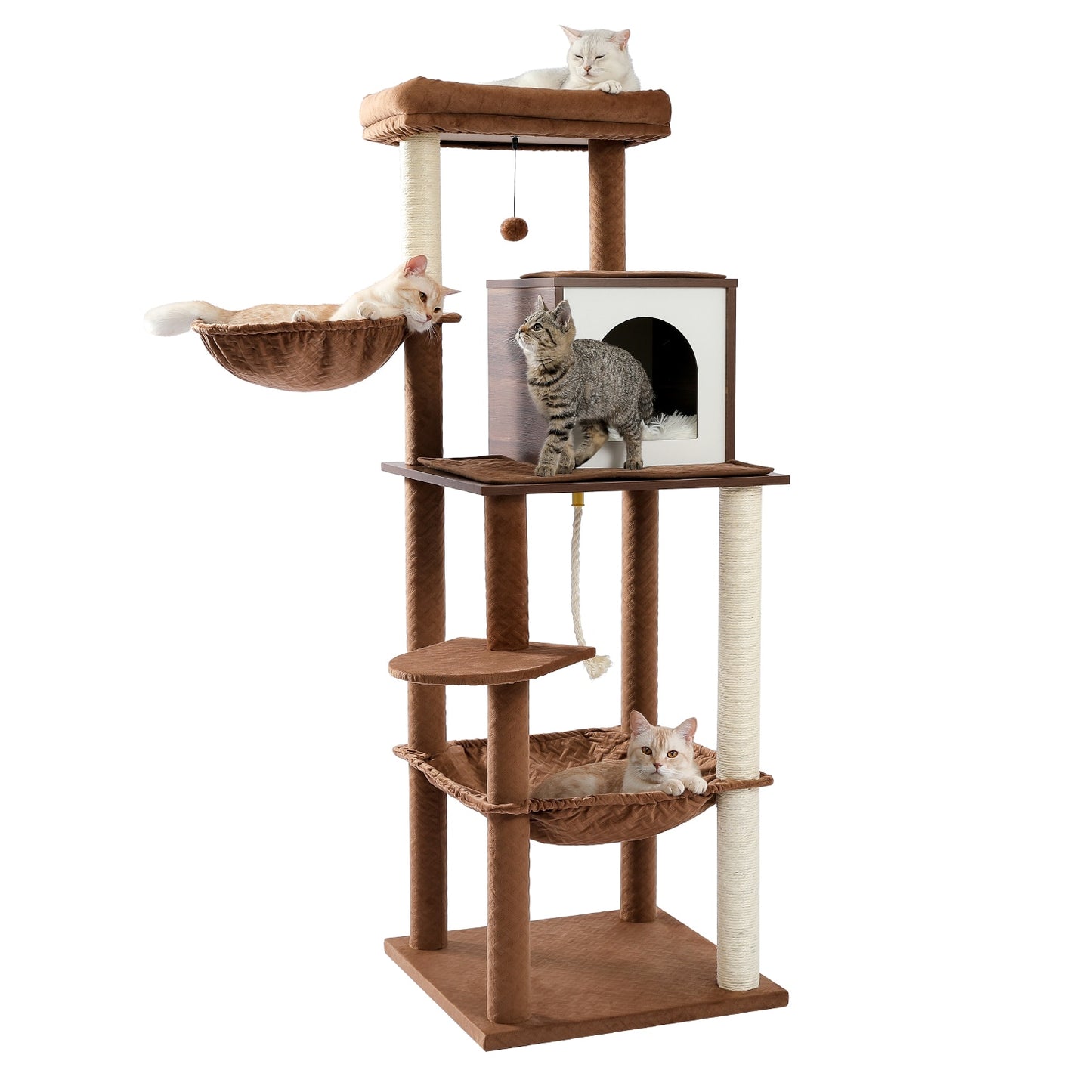 Multi-Level Cat Tree Activity Tower