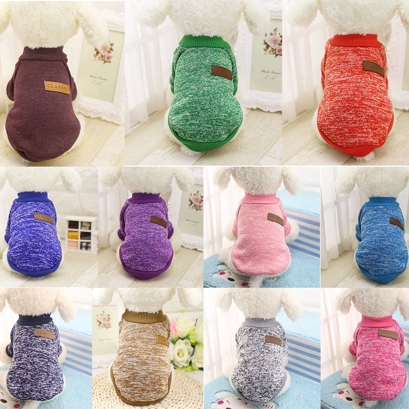 Warm Dog Clothes Puppy Pet Cat Clothes