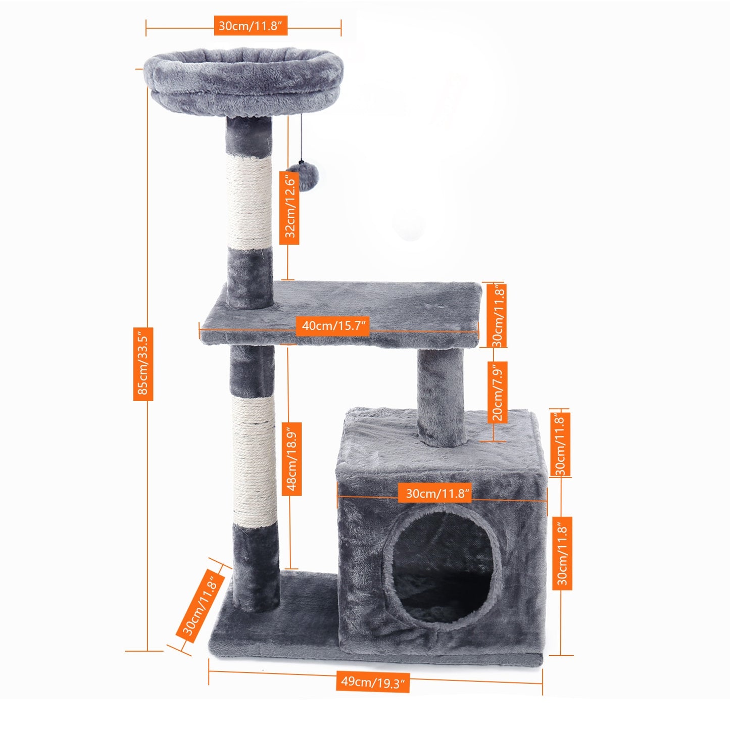 Large Cat Tree Tower Condo cat scratcher