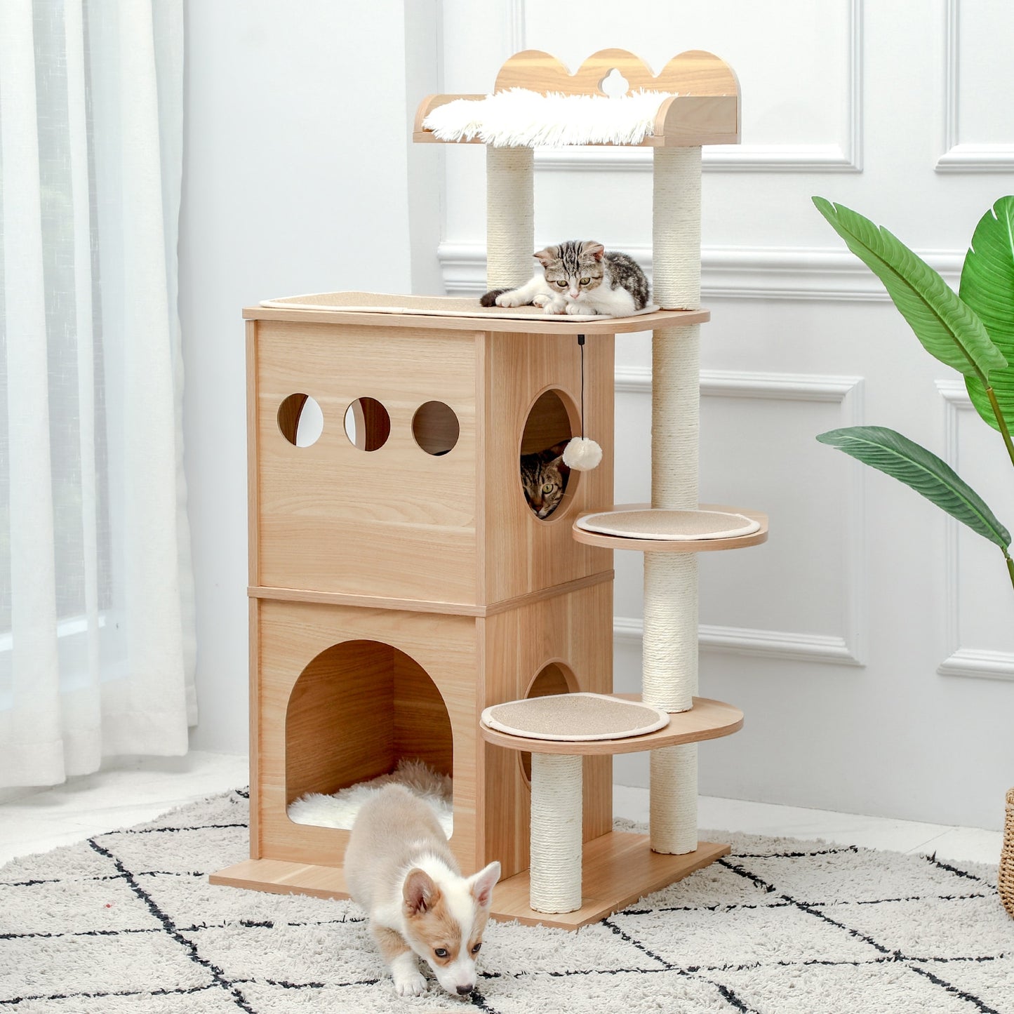 Cat Tree House Condo Cat’s Activity Center