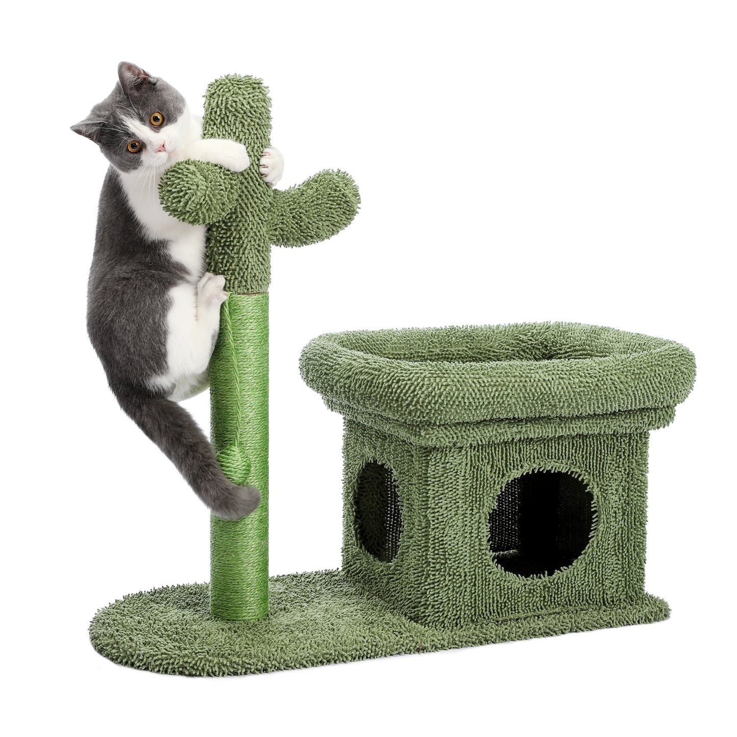 Cactus Tree  Tower with Sisal Scratching Post