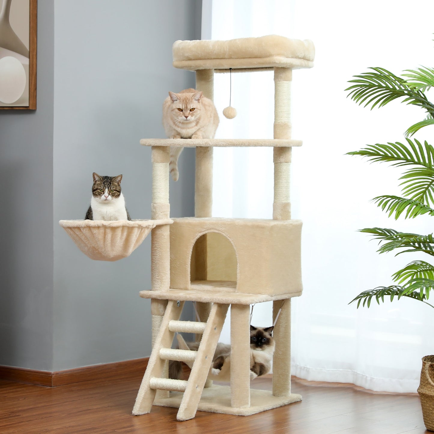 Cat Tree Scratching Multi-Level